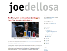 Tablet Screenshot of joedellosa.blogspot.com