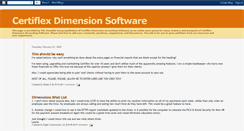 Desktop Screenshot of certiflexdimension.blogspot.com