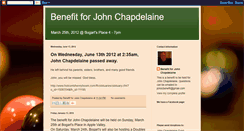 Desktop Screenshot of johnchapdelaine.blogspot.com