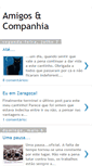 Mobile Screenshot of amigosecompanhia.blogspot.com