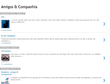 Tablet Screenshot of amigosecompanhia.blogspot.com