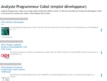 Tablet Screenshot of analyste-programmeur-cobol.blogspot.com