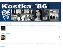 Tablet Screenshot of kostka86.blogspot.com