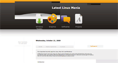Desktop Screenshot of latestlinuxmania.blogspot.com
