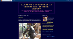 Desktop Screenshot of laurenwithchimps.blogspot.com