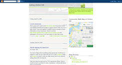 Desktop Screenshot of eatingclintonhill.blogspot.com