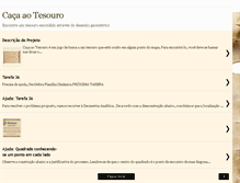 Tablet Screenshot of caca-tesouro.blogspot.com