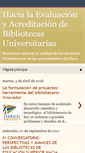 Mobile Screenshot of hacialaacreditaciondebibliotecasuniv.blogspot.com