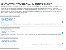 Tablet Screenshot of boliviavive.blogspot.com