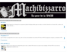 Tablet Screenshot of machibizzarro.blogspot.com