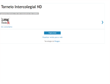 Tablet Screenshot of intercolegialnd.blogspot.com