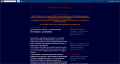 Desktop Screenshot of patrianueva-usa.blogspot.com