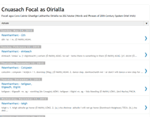 Tablet Screenshot of oirialla.blogspot.com