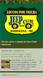 Mobile Screenshot of blogjeepclubebarbacena.blogspot.com