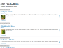 Tablet Screenshot of mienfoodaddicts.blogspot.com