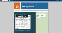 Desktop Screenshot of dailyjobspk.blogspot.com