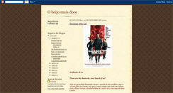Desktop Screenshot of obeijomaisdoce.blogspot.com