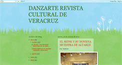 Desktop Screenshot of danzarterevistacultural.blogspot.com