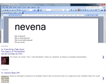 Tablet Screenshot of nevena-aneven.blogspot.com