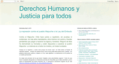 Desktop Screenshot of derechoshumanosyjusticiaparatodos.blogspot.com