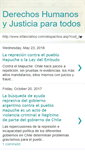 Mobile Screenshot of derechoshumanosyjusticiaparatodos.blogspot.com
