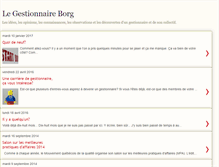 Tablet Screenshot of gestionnaireborg.blogspot.com