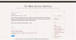Desktop Screenshot of nomoresecretsandlies.blogspot.com
