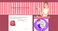 Desktop Screenshot of fabulousbodyathome.blogspot.com