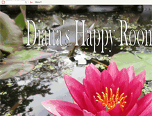 Tablet Screenshot of dianashappyroom.blogspot.com