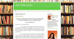 Desktop Screenshot of caminhandocomarte.blogspot.com