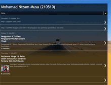 Tablet Screenshot of nizam73.blogspot.com