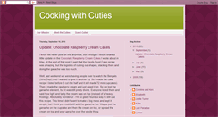 Desktop Screenshot of cookingwithcuties.blogspot.com