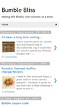 Mobile Screenshot of bumblebliss.blogspot.com