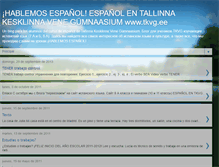 Tablet Screenshot of espanoltkvg.blogspot.com