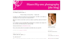 Desktop Screenshot of fifteenfiftyone.blogspot.com