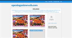 Desktop Screenshot of openinganimewebcom.blogspot.com