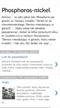 Mobile Screenshot of phosphoros-nickel.blogspot.com
