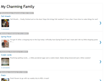 Tablet Screenshot of mycharmingfamily.blogspot.com