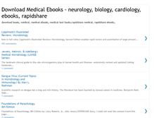 Tablet Screenshot of download-medical-ebooks.blogspot.com