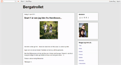 Desktop Screenshot of bergatrollets.blogspot.com