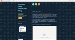 Desktop Screenshot of michiganindia-1.blogspot.com