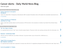 Tablet Screenshot of canceralerts.blogspot.com