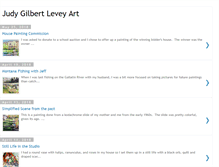 Tablet Screenshot of judygilbertlevey.blogspot.com