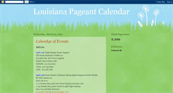 Desktop Screenshot of lapageantcalendar.blogspot.com