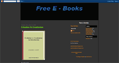 Desktop Screenshot of e-bookz4u.blogspot.com