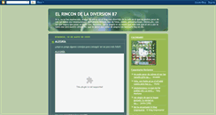Desktop Screenshot of elrincondeladiversion87.blogspot.com