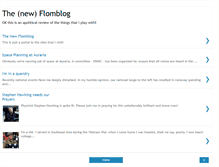 Tablet Screenshot of flomblog.blogspot.com