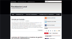 Desktop Screenshot of fiscalizacion-local.blogspot.com