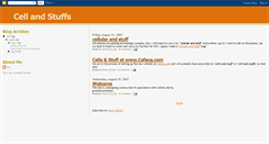 Desktop Screenshot of escells.blogspot.com