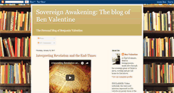 Desktop Screenshot of ben-valentine.blogspot.com